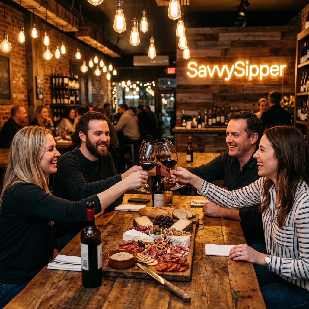 SavvySipper community enjoying wine